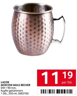 Transgourmet Lacor moscow mule becher Angebot