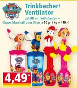 Norma Trinkbecher/ Ventilator Angebot