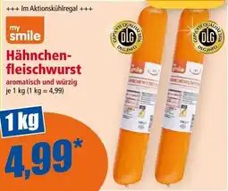 Norma Hähnchen- fleischwurst Angebot
