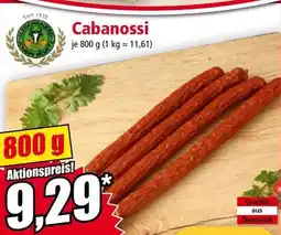 Norma Cabanossi Angebot
