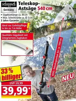 Norma Teleskop- Astsäge Angebot