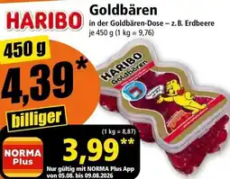 Norma Haribo goldbären Angebot