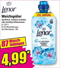 Norma Lenor Weichspüler Angebot