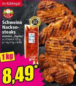 Norma Schweine Nacken- steaks Angebot