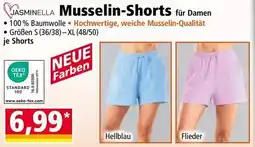 Norma Musselin-Shorts für Damen Angebot