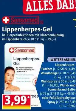 Norma Lippenherpes-Gel Angebot