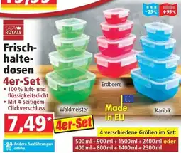 Norma Frisch- halte- dosen Angebot