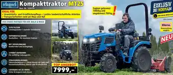 Norma Kompakttraktor MT25 Angebot