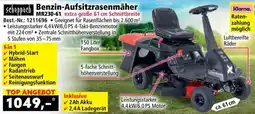 Norma Scheppach Benzin-Aufsitzrasenmäher Angebot