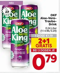 Billa Okf aloe vera traube drink Angebot