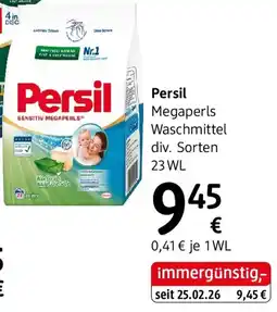 dm Persil Megaperls Waschmittel Angebot