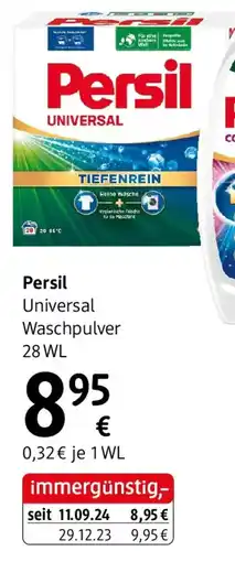 dm Persil Universal Waschpulver Angebot