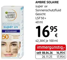 dm Ambre solaire Angebot