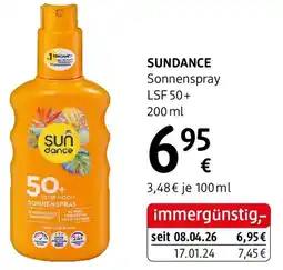 dm Sundance sonnenspray LSF 50+ Angebot