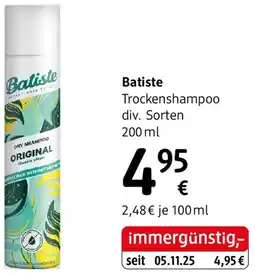 dm Batiste Trockenshampoo Angebot