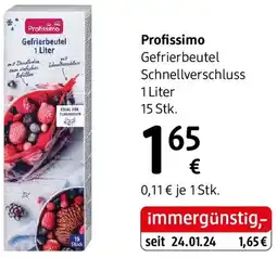 dm Profissimo Gefrierbeutel Schnellverschluss Angebot