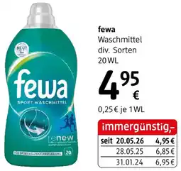 dm Fewa waschmittel Angebot