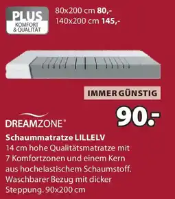 JYSK Schaummatratze lillelv Angebot
