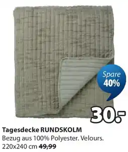 JYSK Tagesdecke rundskolm Angebot