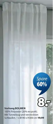 JYSK Vorhang bolmen Angebot