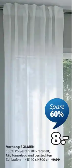 JYSK Vorhang bolmen Angebot