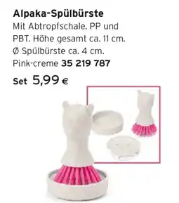 Tchibo Eduscho Alpaka-Spülbürste Angebot