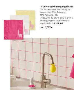 Tchibo Eduscho 3 Universal-Reinigungstücher Angebot