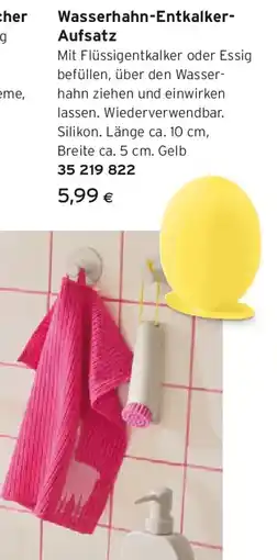Tchibo Eduscho Wasserhahn Entkalker Aufsatz Angebot