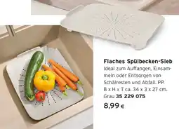 Tchibo Eduscho Flaches spülbecken sieb Angebot