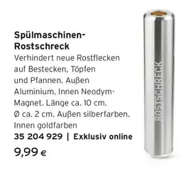 Tchibo Eduscho Spülmaschinen rostschreck Angebot