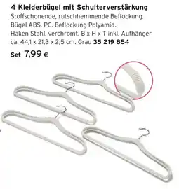 Tchibo Eduscho Kleiderbügel mit schulterverstärkung Angebot