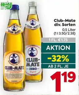 Billa Club Mate Angebot
