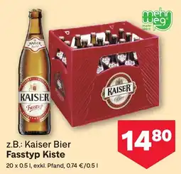 MPreis Kaiser Bier Fasstyp Angebot