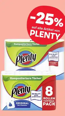 MPreis Plenty Kompostierbare Tücher Angebot