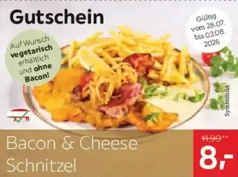 XXXLutz Bacon & Cheese Schnitzel Angebot