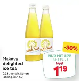 MPreis Makava delighted ice tea Angebot