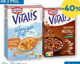 T&G Dr. Oetker Vitalis Knuspermüsli Angebot