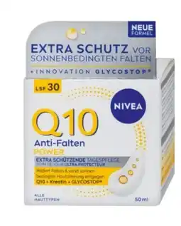 dm Nivea Q10 Tagespflege Anti-Falten LSF30 Angebot
