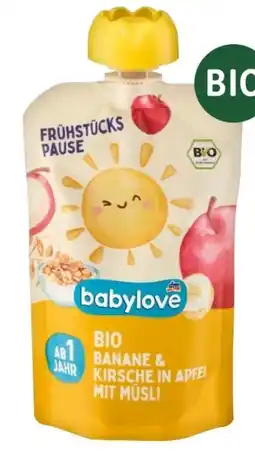 dm Babylove Quetschbeutel Angebot