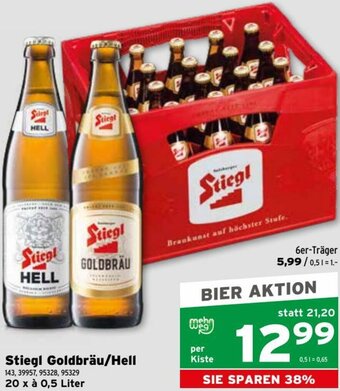 Salzburger Lagerhaus Stiegl Goldbräu/Hell Angebot