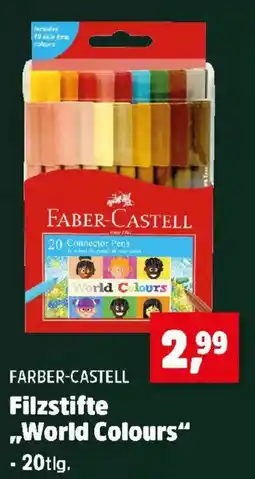 Thomas Philipps Faber-Castell Filzstifte „World Colours“ Angebot