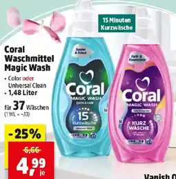 Thomas Philipps Coral Waschmittel Magic Wash Angebot