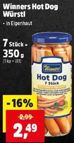 Thomas Philipps Winners Hot Dog Würstl Angebot