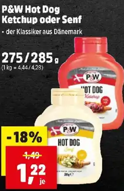 Thomas Philipps P&W Hot Dog Senf Angebot