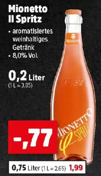 Thomas Philipps Mionetto Il Spritz Angebot