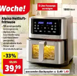 Thomas Philipps Alpina Heißluft-fritteuse Angebot