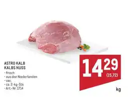 Metro ASTRO KALB KALBS NUSS Angebot