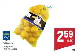 Metro ZITRONEN Angebot