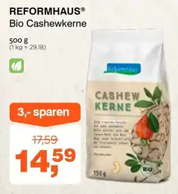 Prokopp Reformhaus Bio Cashewkerne Angebot