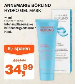 Prokopp Annemarie Börlind Hydro Gel Mask Angebot